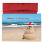 Beach Snowman